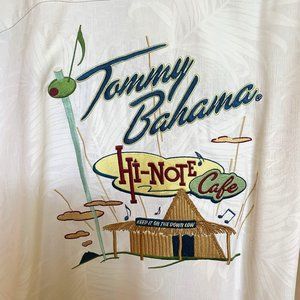 Vintage 90's Tommy Bahama 100% silk men's club shirt XL